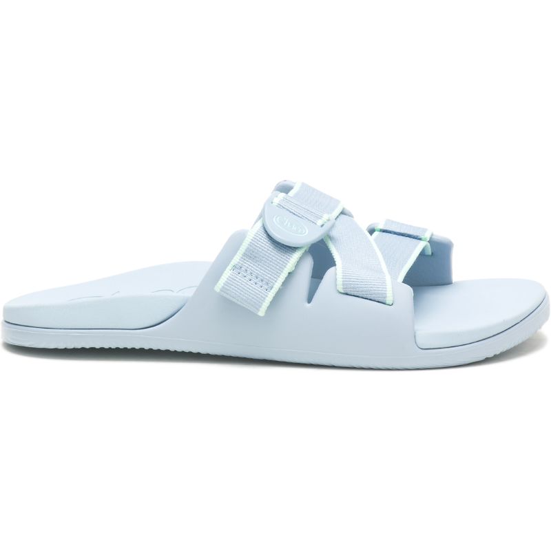 Claquette Chaco Chillos Femme Bleu | 295034-URV