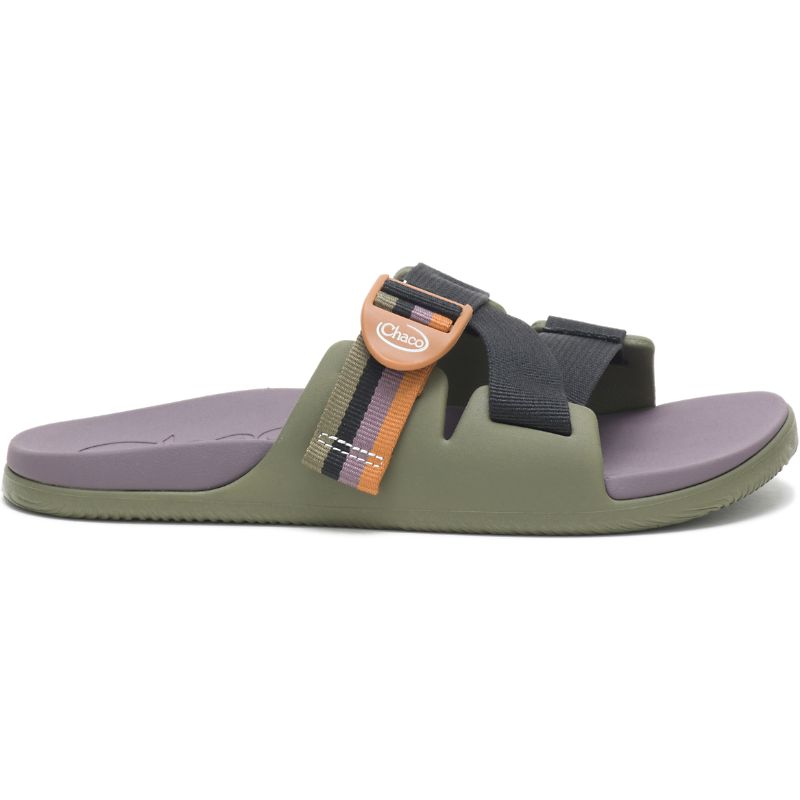 Claquette Chaco Chillos Femme Vert | 652014-URK