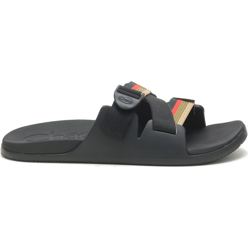 Claquette Chaco Chillos Homme Rouge Vert | 647502-NUG