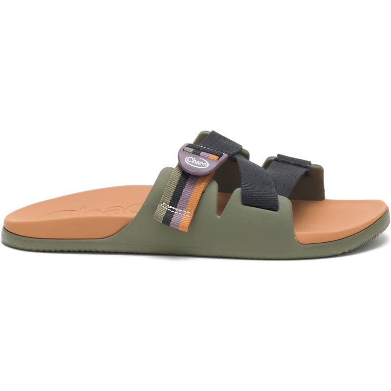 Claquette Chaco Chillos Homme Vert | 805346-ANQ