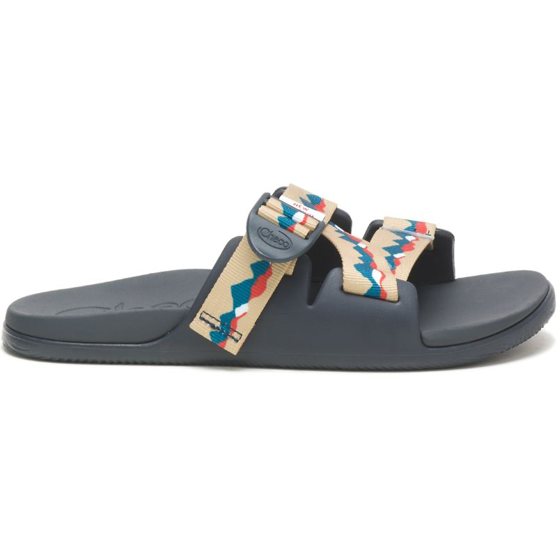 Claquette Chaco X New Belgium Chillos Femme Bleu Marron | 574612-QEY