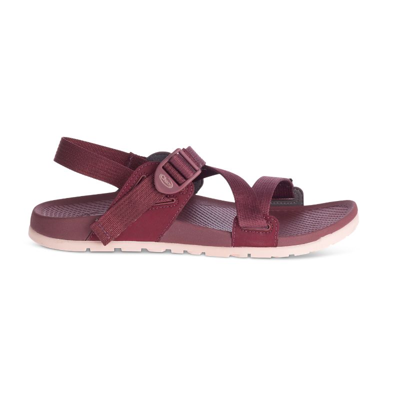 Sandales Chaco Lowdown Femme Rouge | 548739-JWH