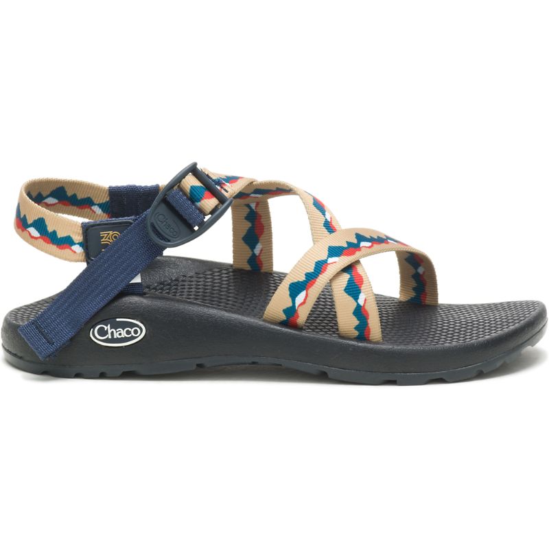 Sandales Chaco X New Belgium Z/1 Classiche Femme Bleu Marron | 531492-PWH