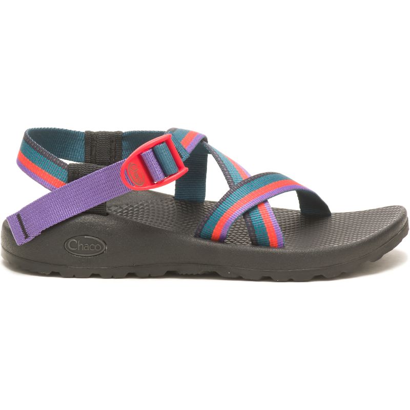 Sandales Chaco Z/1® Classiche Femme Bleu Rouge | 340795-HZW