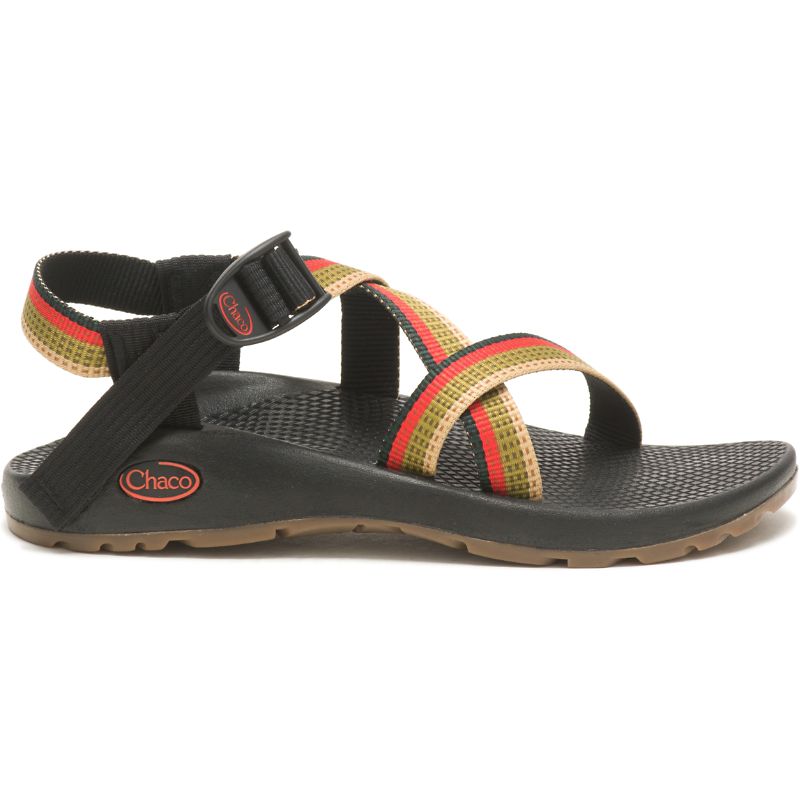 Sandales Chaco Z/1® Classiche Femme Rouge Vert | 204875-ZGN