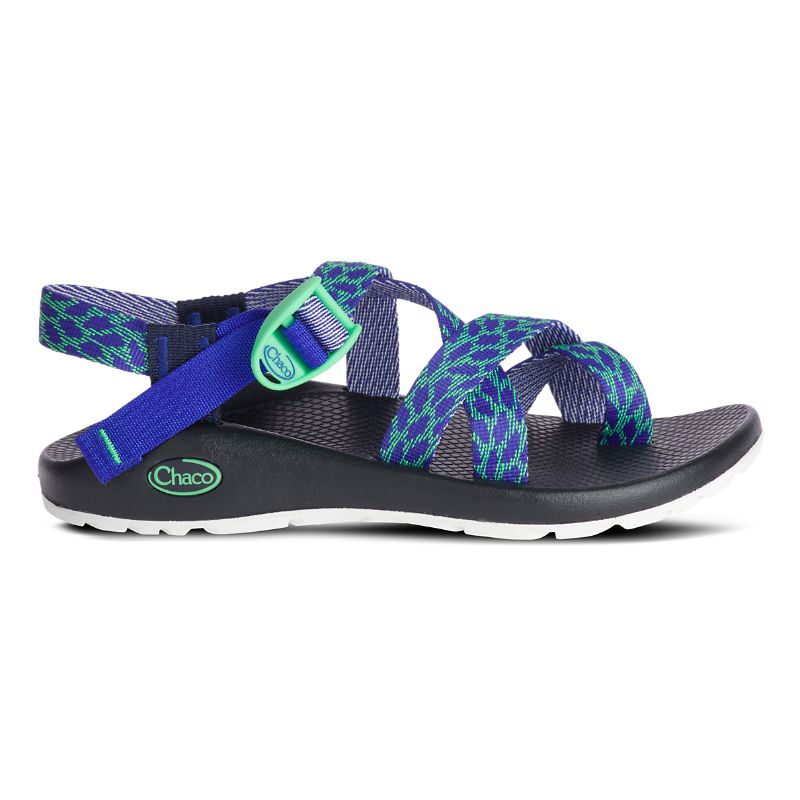 Sandales Chaco Z/2® Classiche Larges Largeur Femme Bleu Royal | 467028-ATR