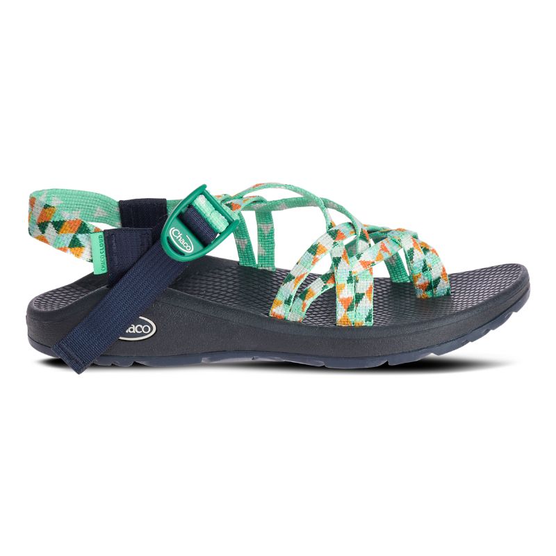 Sandales Chaco Z/Cloud X2 Femme Vert | 547298-EHF