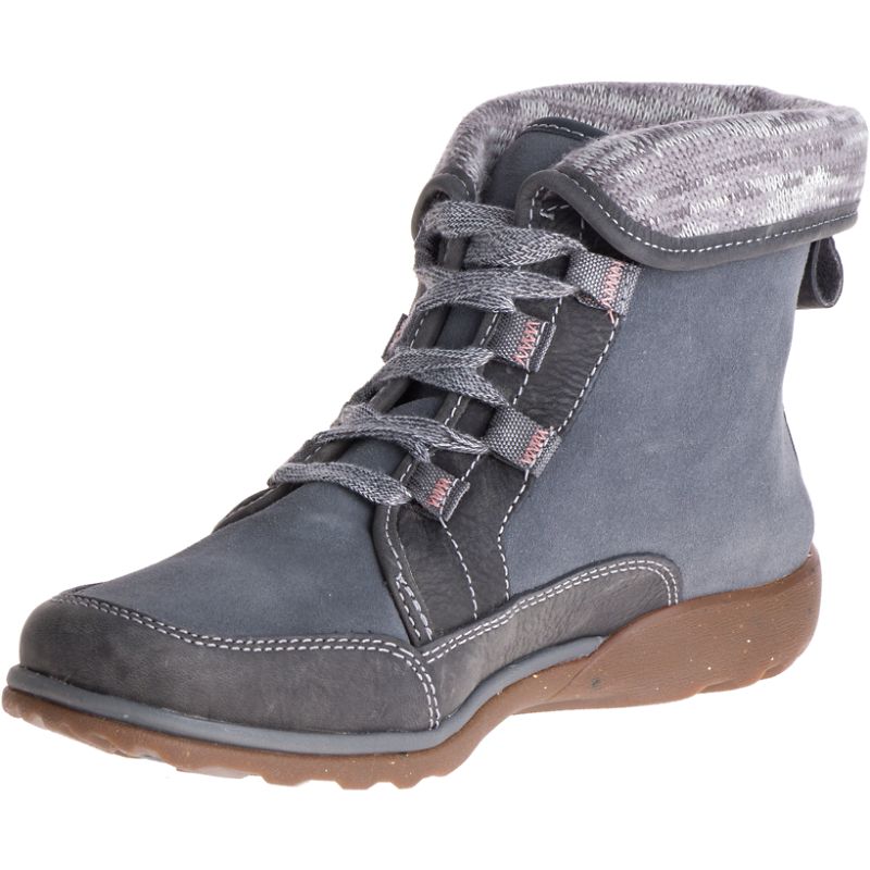 Bottes Chaco Barbary Femme Bleu | 793062-UAD