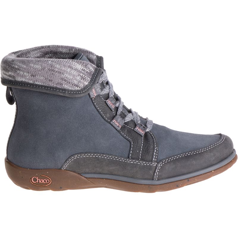 Bottes Chaco Barbary Femme Bleu | 793062-UAD