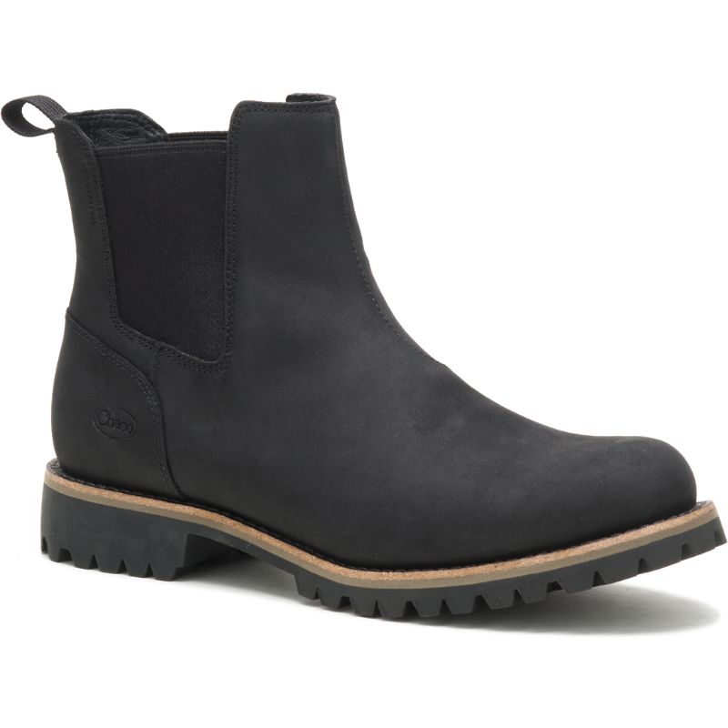 Bottes Chaco Fields Chelsea Imperméables Homme Noir | 942678-XKB