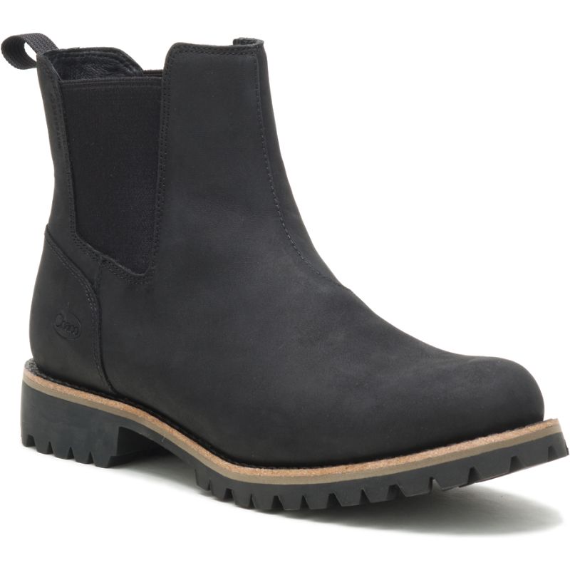 Bottes Chaco Fields Chelsea Imperméables Homme Noir | 942678-XKB