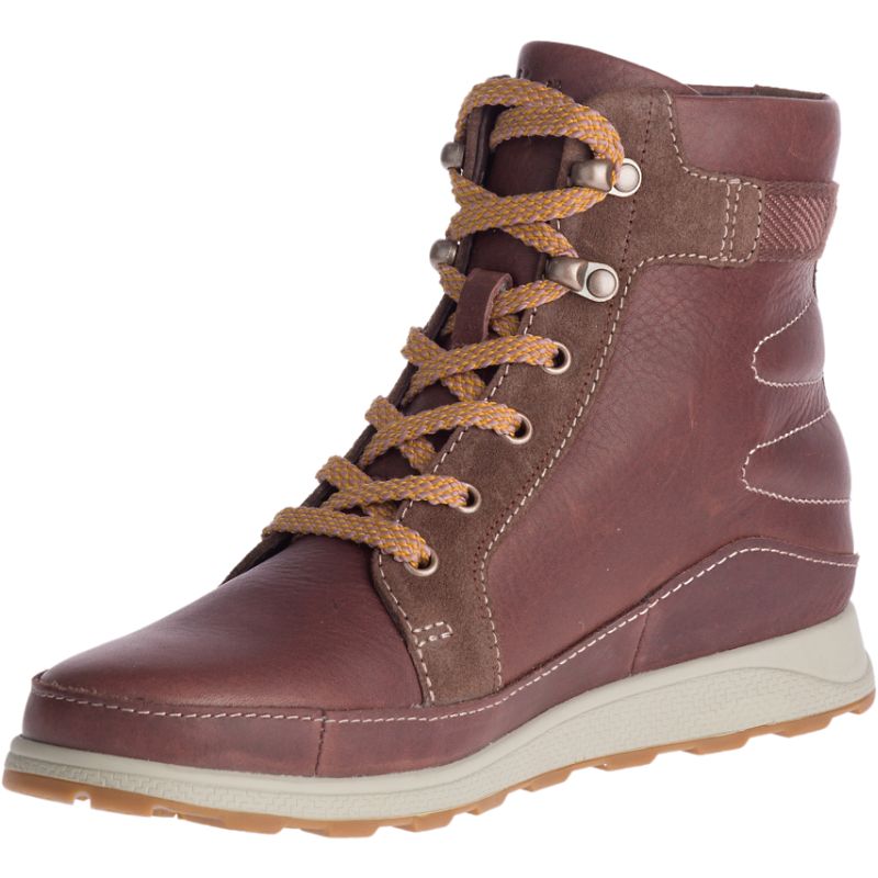 Bottes Chaco Sierra Imperméables Femme Marron | 387416-FPU