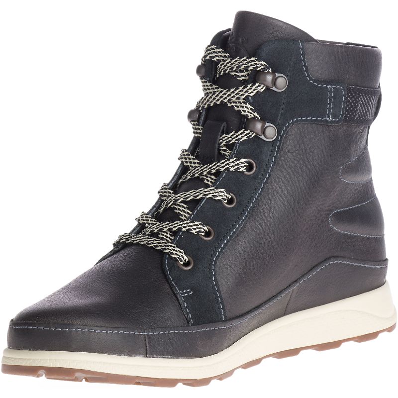 Bottes Chaco Sierra Imperméables Femme Noir | 469271-CRO