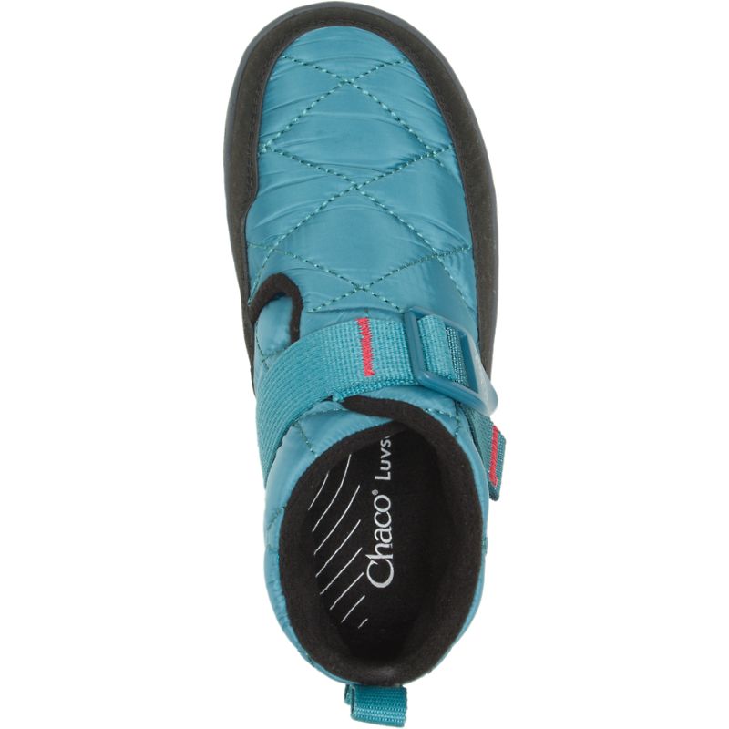 Chaussures Chaco Ramble Puff Enfant Bleu | 130287-YPX