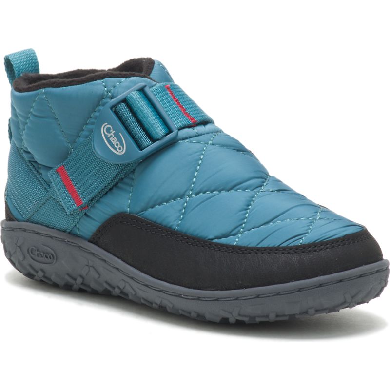 Chaussures Chaco Ramble Puff Enfant Bleu | 130287-YPX