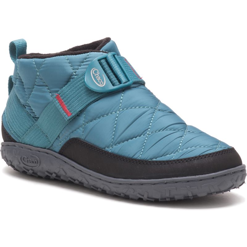 Chaussures Chaco Ramble Puff Femme Bleu | 678423-LDY