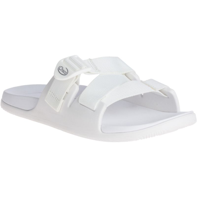 Claquette Chaco Chillos Femme Blanche | 915068-YEG