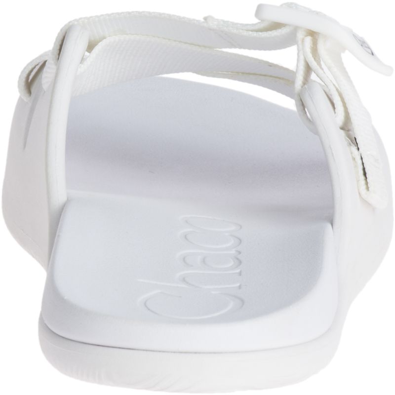 Claquette Chaco Chillos Femme Blanche | 915068-YEG