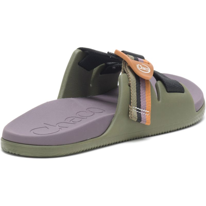 Claquette Chaco Chillos Femme Vert | 652014-URK