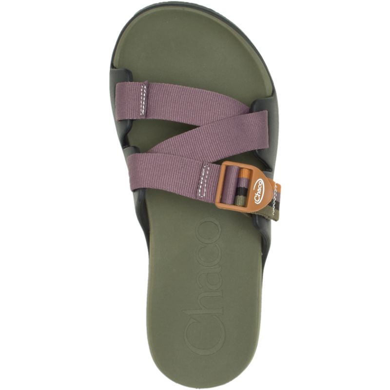 Claquette Chaco Chillos Homme Vert Olive | 192863-ZRV