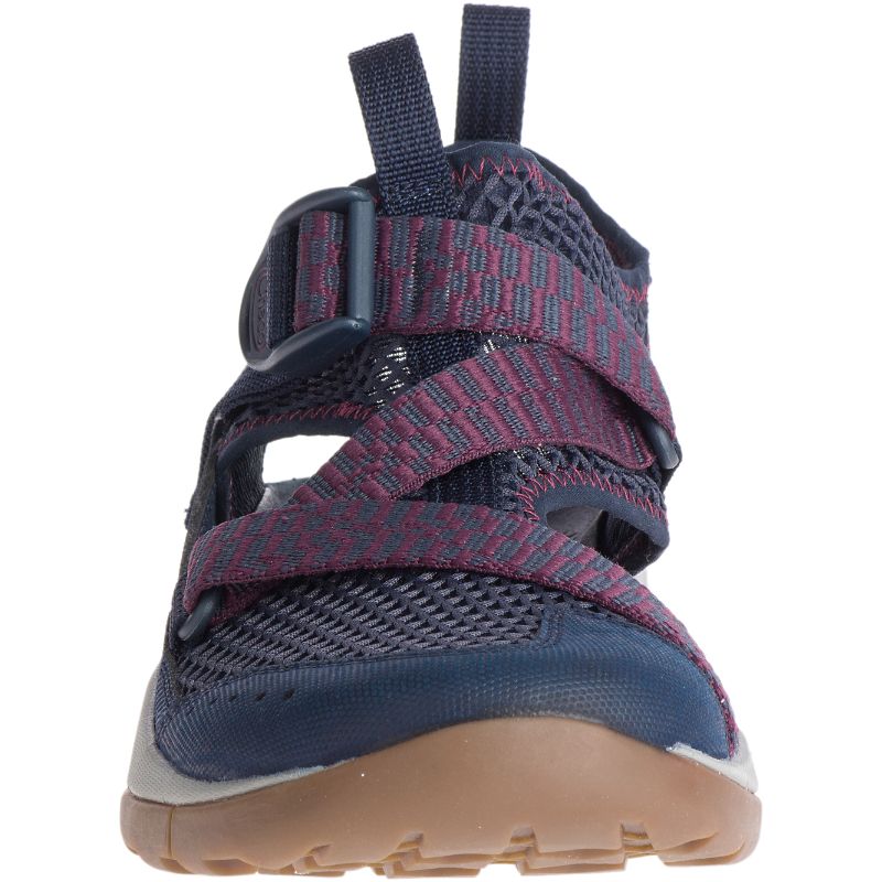 Sandales Chaco Odyssey Femme Bleu Marine Rouge | 563784-OMF