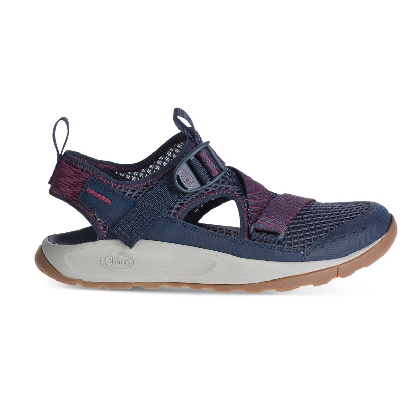 Sandales Chaco Odyssey Femme Bleu Marine Rouge | 563784-OMF