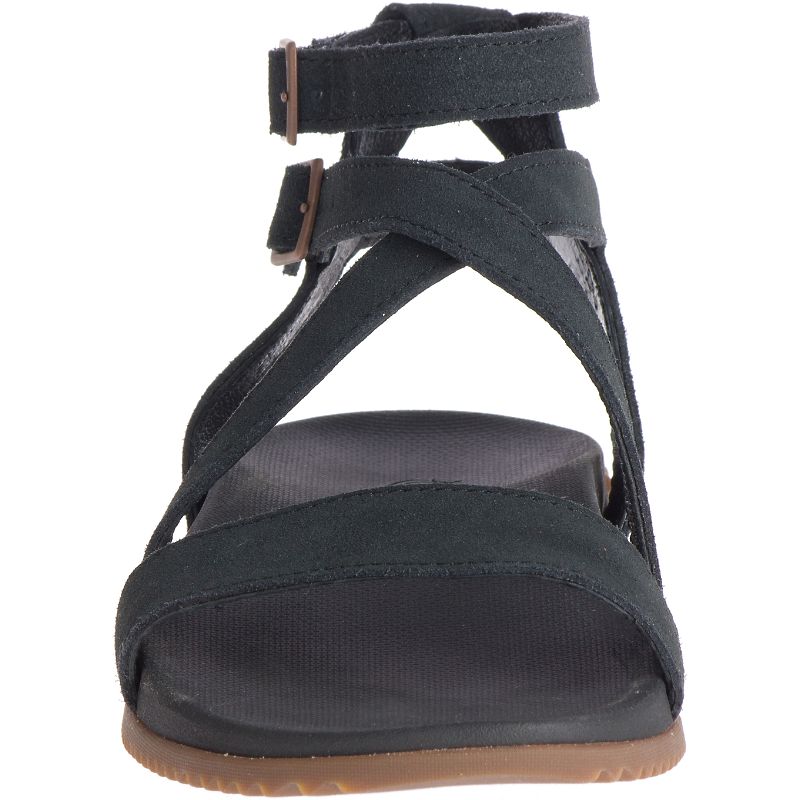 Sandales Chaco Rose Femme Noir | 548397-WZH