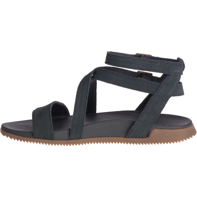 Sandales Chaco Rose Femme Noir | 548397-WZH