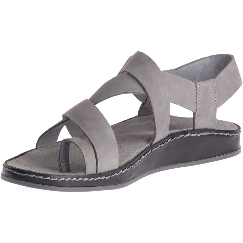 Sandales Chaco Wayfarer Loop Femme Grise | 146039-FTO