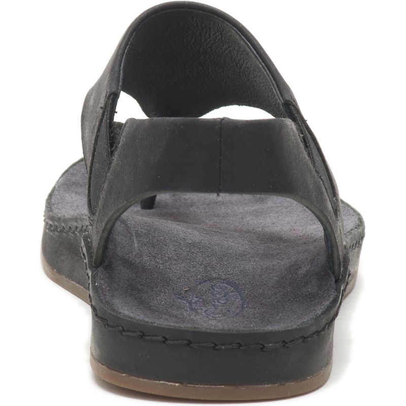 Sandales Chaco Wayfarer Post Femme Noir | 942638-MUR