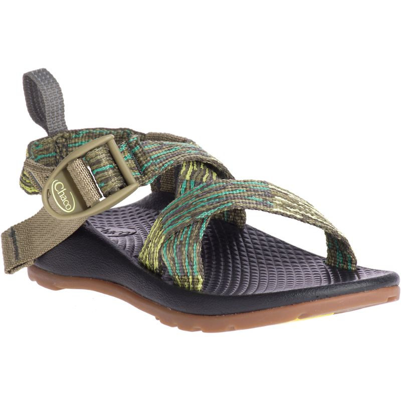 Sandales Chaco Z/1 Ecotread™ Enfant Vert | 395618-IOV