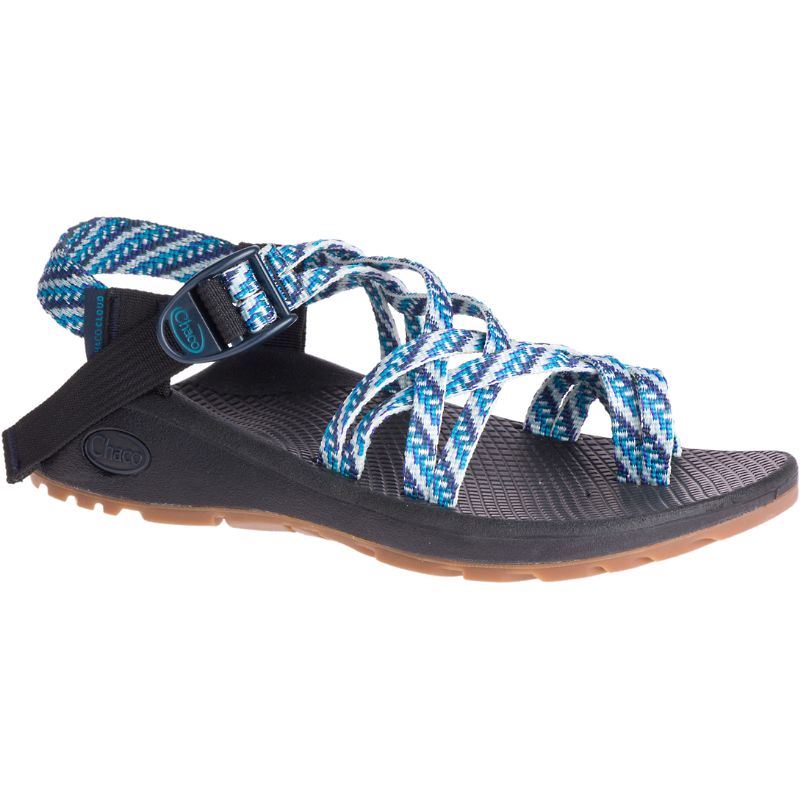 Sandales Chaco Z/Cloud X2 Larges Largeur Femme Bleu Marine | 926514-ZQF