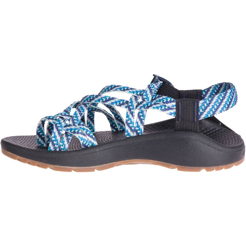 Sandales Chaco Z/Cloud X2 Larges Largeur Femme Bleu Marine | 926514-ZQF