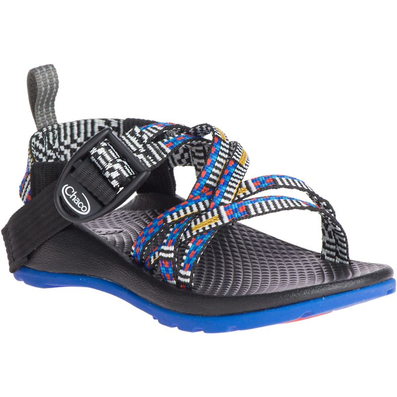 Sandales Chaco Zx/1 Ecotread™ Enfant Bleu Grise | 935604-WAJ